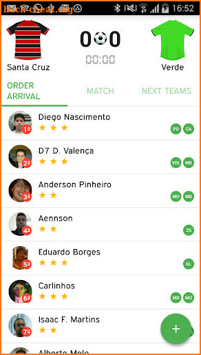 Peladeiros Pro Soccer Players screenshot