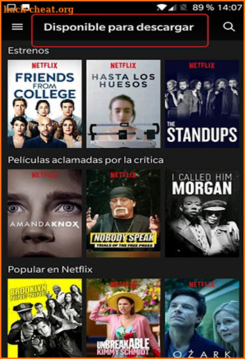 Peliculas de Netflix Gratis screenshot