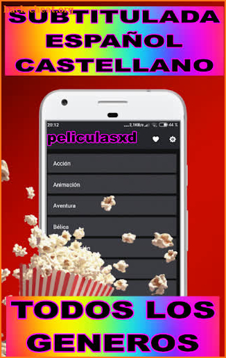 PeliculasxD en HD pelis y series gratis screenshot