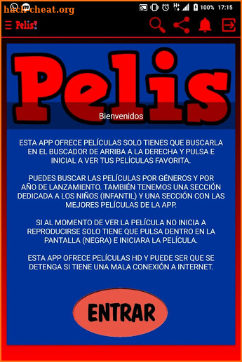 Pelis! screenshot