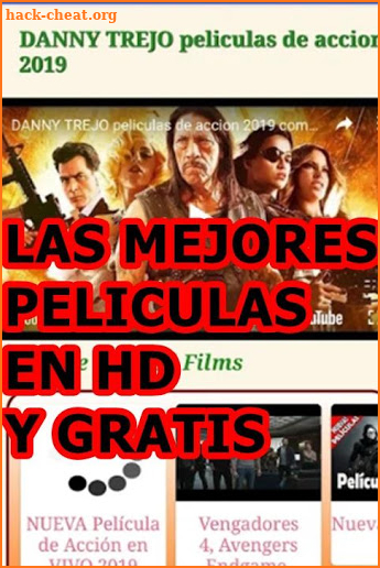 pelis peliculasXD y series en español en HD screenshot
