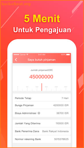Peminjaman Dana- kredit pinjaman dana tunai online screenshot