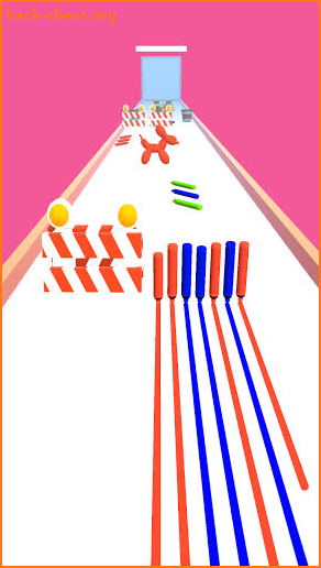 pencil run rush 3d line color adventure fun race screenshot