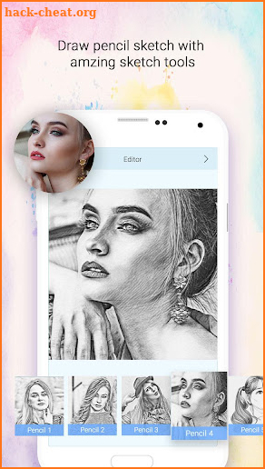 Pencil Sketch Photo - Art Filters and Effects screenshot