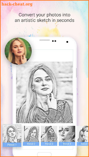 Pencil Sketch Photo - Art Filters and Effects screenshot