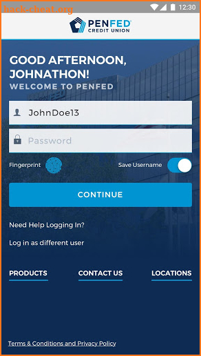 PenFed screenshot