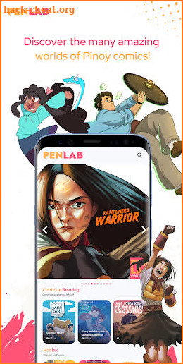Penlab - Comics Manga Webtoons screenshot
