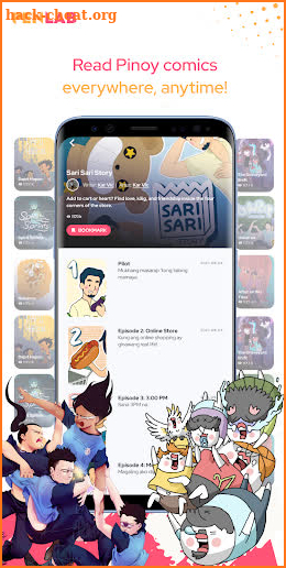 Penlab - Comics Manga Webtoons screenshot