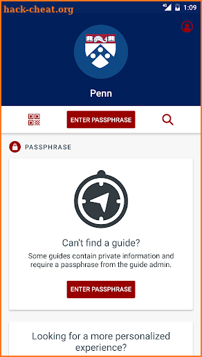 Penn Guides screenshot
