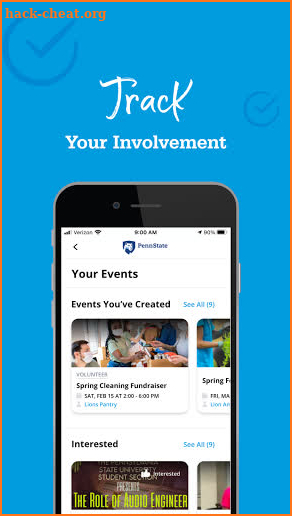 Penn State Engagement App screenshot