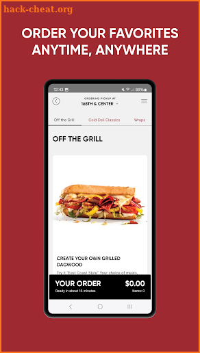 Penn Station East Coast Subs screenshot