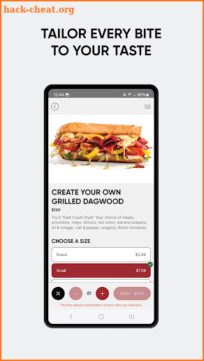 Penn Station East Coast Subs screenshot