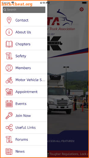 Pennsylvania Motor Truck Association screenshot