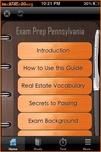 Pennsylvania Real Estate Exam screenshot