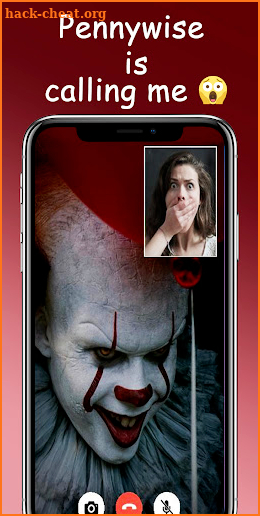 Pennywise Clown Video Call screenshot