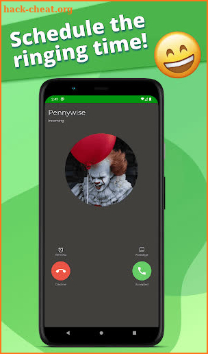 Pennywise Fake call scary clown screenshot