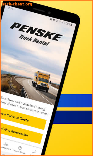Penske Truck Rental screenshot