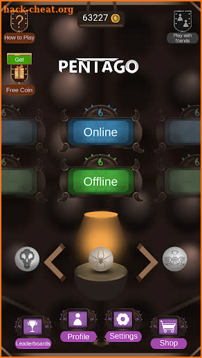 Pentago - Online screenshot