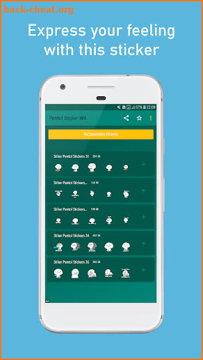 Pentol Stickers WAStickerApps screenshot