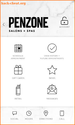 PENZONE Salons + Spas screenshot