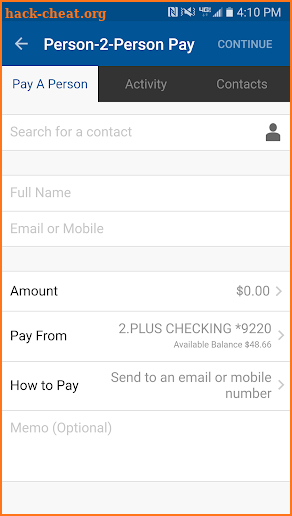 People's United Bank Mobile screenshot