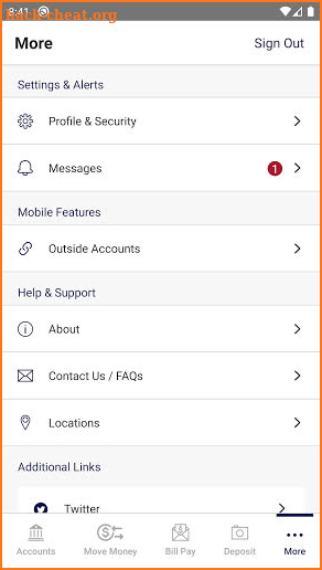 PeoplesChoice Mobile Banking screenshot