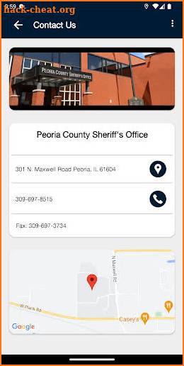 Peoria County Sheriff’s Office screenshot