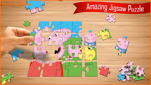 Pepa and pig Jigsaw Puzzle game new screenshot