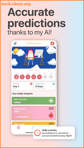 Pepapp - Period Tracker screenshot