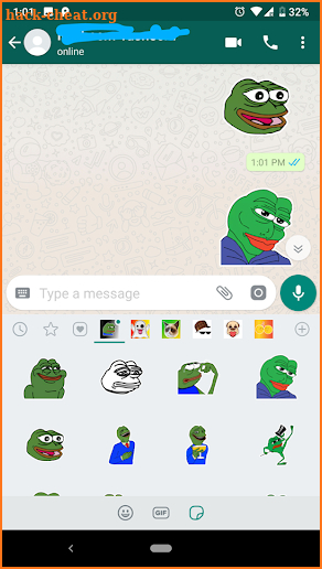 Pepe the Frog Stickers for Whatsapp screenshot