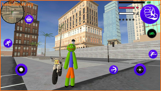 Pepe the Frog  Stickman Rope Hero Gangstar Crime screenshot