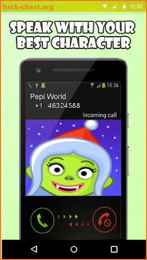 Pepi fake call screenshot