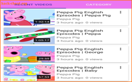 Peppa Pig Episodes screenshot