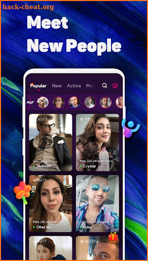 Pepper Video Chat - Meet New People screenshot