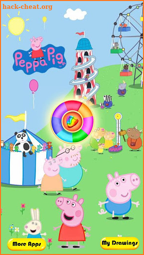 peppo big coloring pig's screenshot