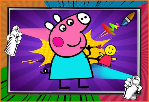 Peppo Pig Coloring Book screenshot