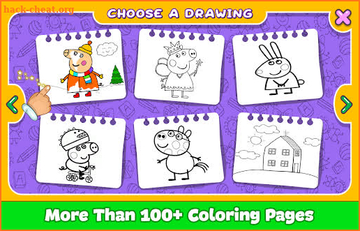Peppo Piglet: Coloring Book for Rebecca screenshot
