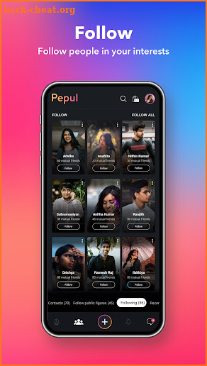Pepul-Watch Videos,Follow,Chat screenshot