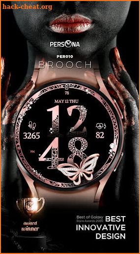 PER010 - Brooch Watch Face screenshot