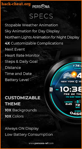 PER011 - Guide Watch Face screenshot