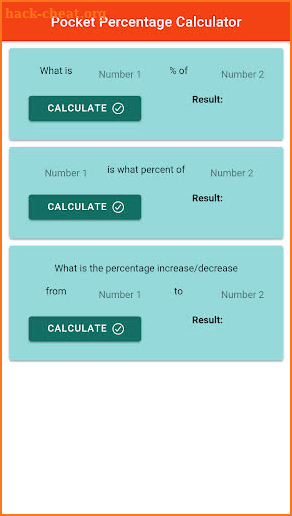 Percentage Calculator Free - Discount, Percent Off screenshot