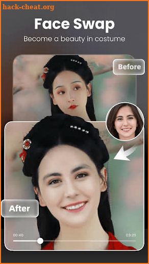 Perface-Video AI face changer screenshot