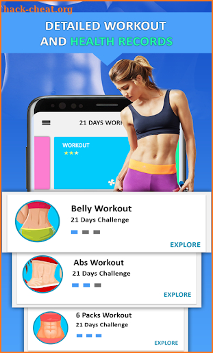 Perfect abs workout tips in 21 days Lose belly fat screenshot