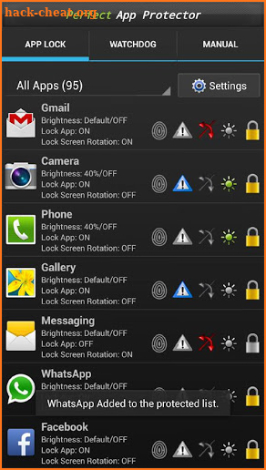 Perfect AppLock(App Protector) screenshot