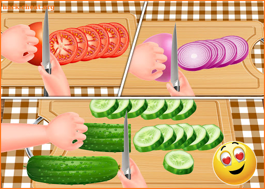 Perfect Burger Homemade Recipe - Girl Cooking Game screenshot