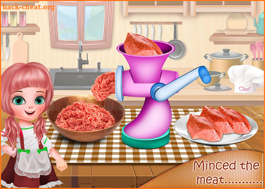 Perfect Burger Homemade Recipe - Girl Cooking Game screenshot