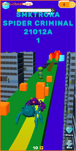 Perfect Cube Surfer 2D screenshot