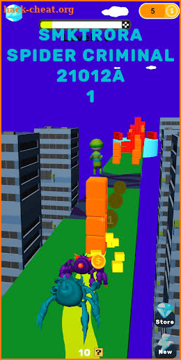 Perfect Cube Surfer 2D screenshot