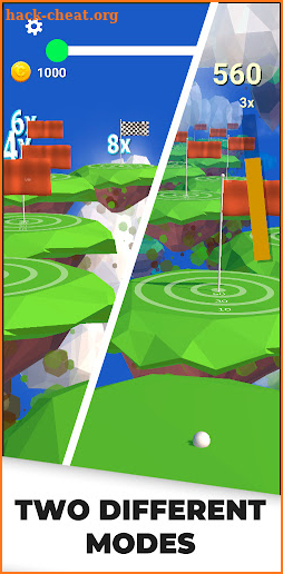 Perfect Flick Golf Island screenshot