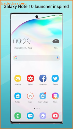Perfect Note10 Launcher for Galaxy Note,Galaxy S A screenshot